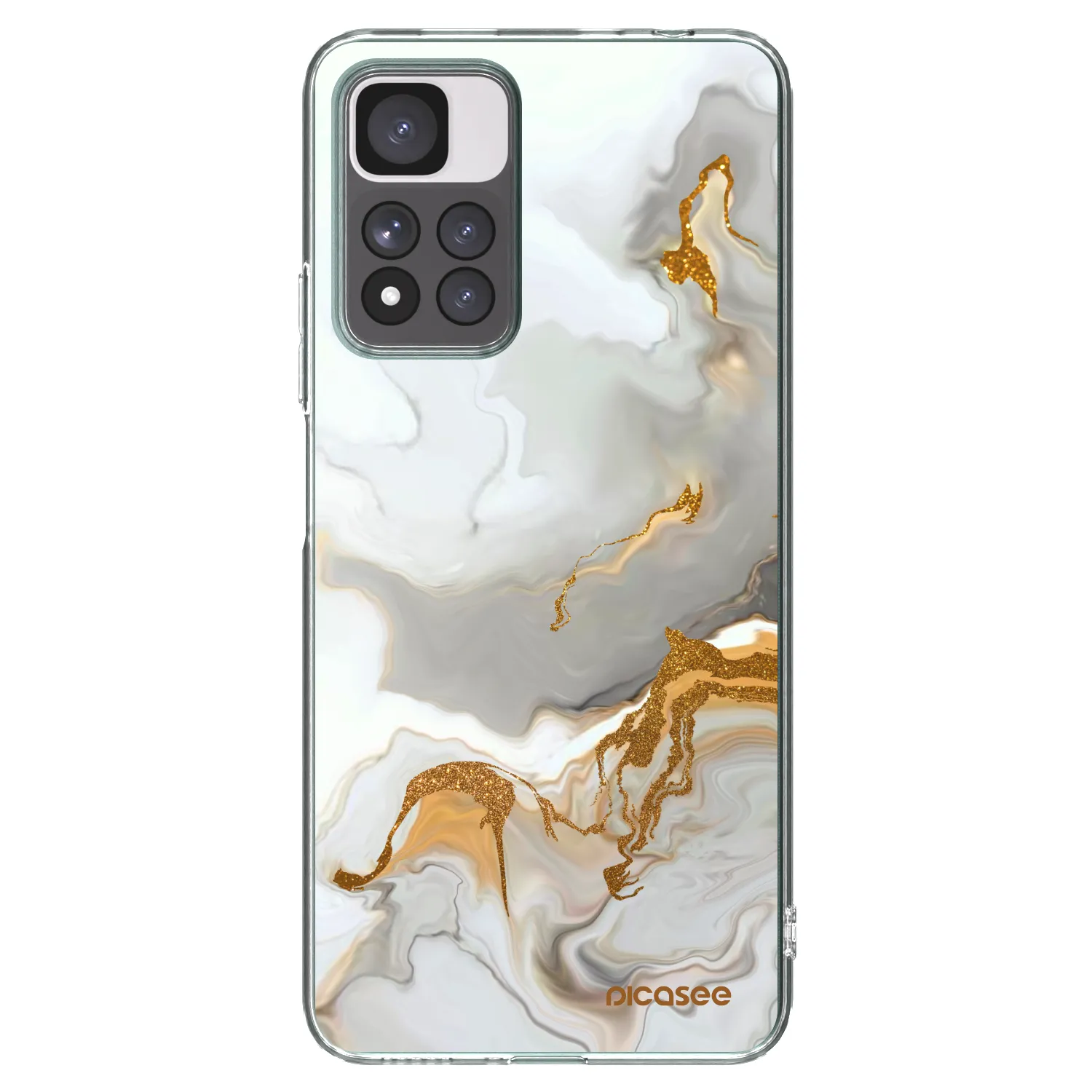Picasee silikonowe przeźroczyste etui na Xiaomi Redmi Note 11 Pro+ 5G - Her