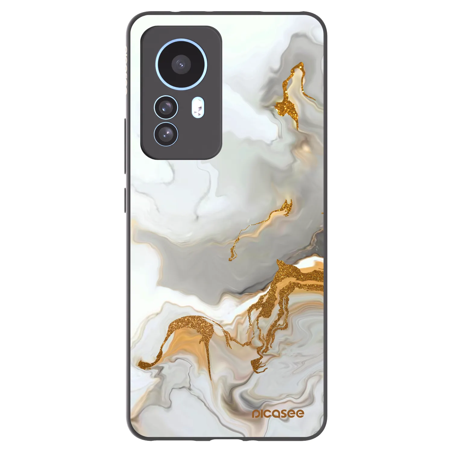 Picasee silikonowe czarne etui na Xiaomi 12T Pro - Her