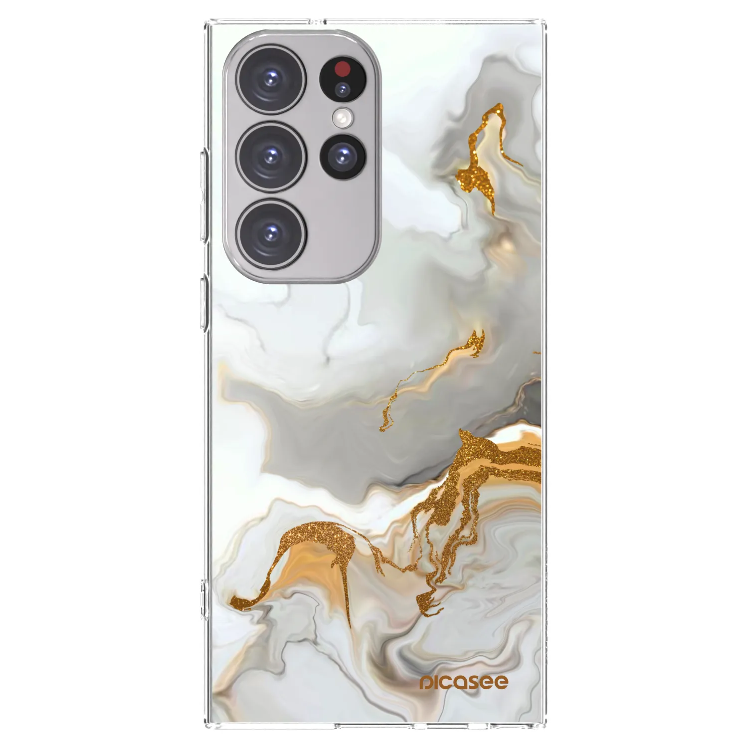 Picasee silikonowe przeźroczyste etui na Samsung Galaxy S23 Ultra 5G - Her