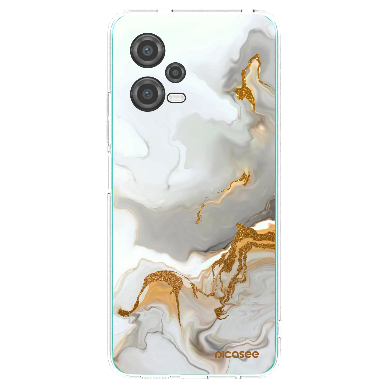 Picasee silikonowe przeźroczyste etui na Xiaomi Poco X5 - Her