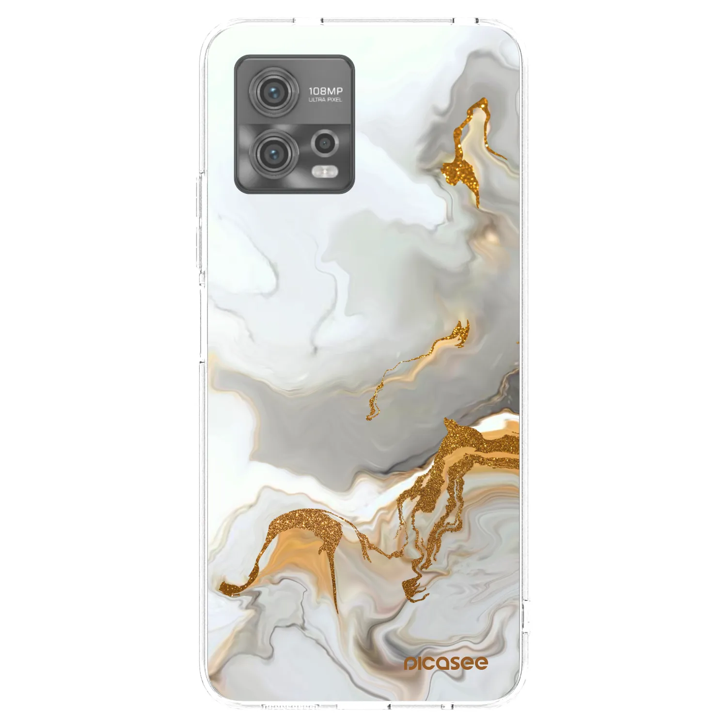 Picasee silikonowe przeźroczyste etui na Motorola Moto G72 - Her