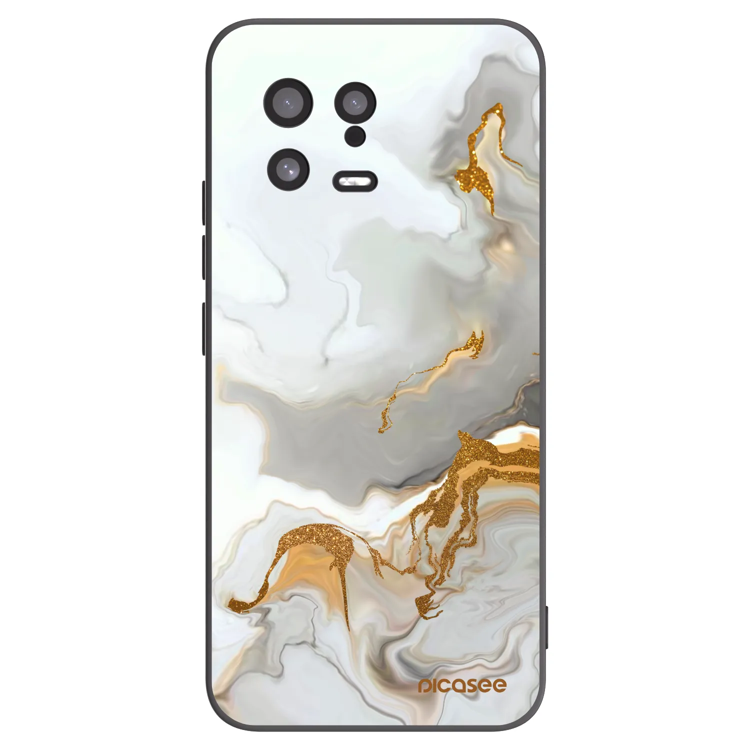 Picasee silikonowe czarne etui na Xiaomi 13 - Her