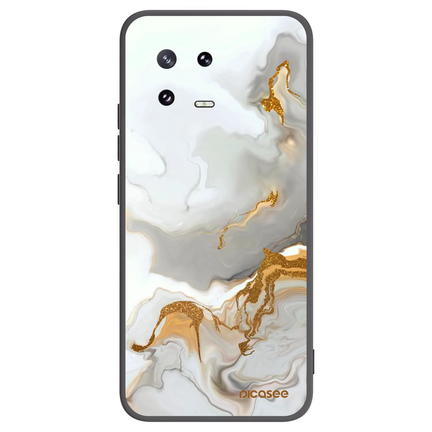 Picasee silikonowe czarne etui na Xiaomi 13 Pro - Her