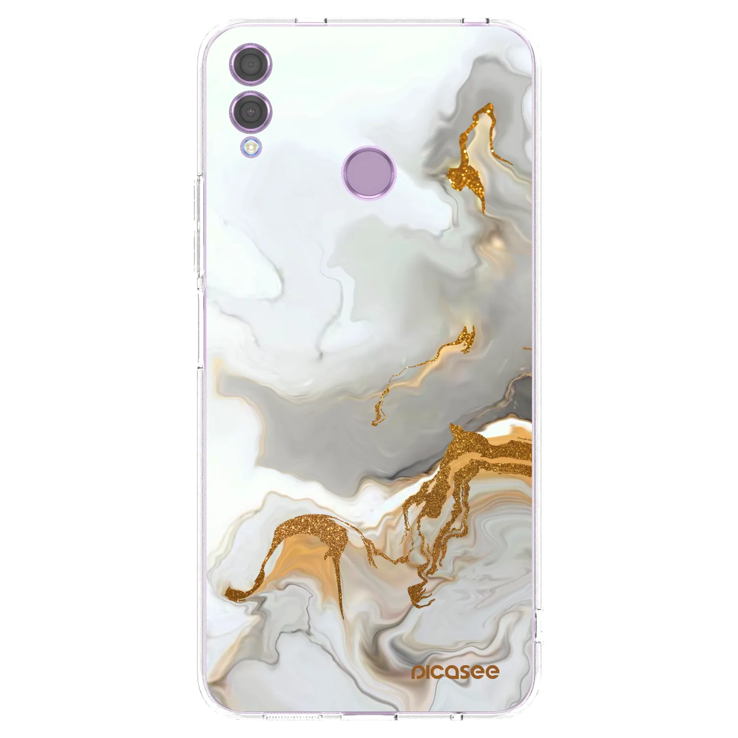 Picasee silikonowe przeźroczyste etui na Honor 8X - Her
