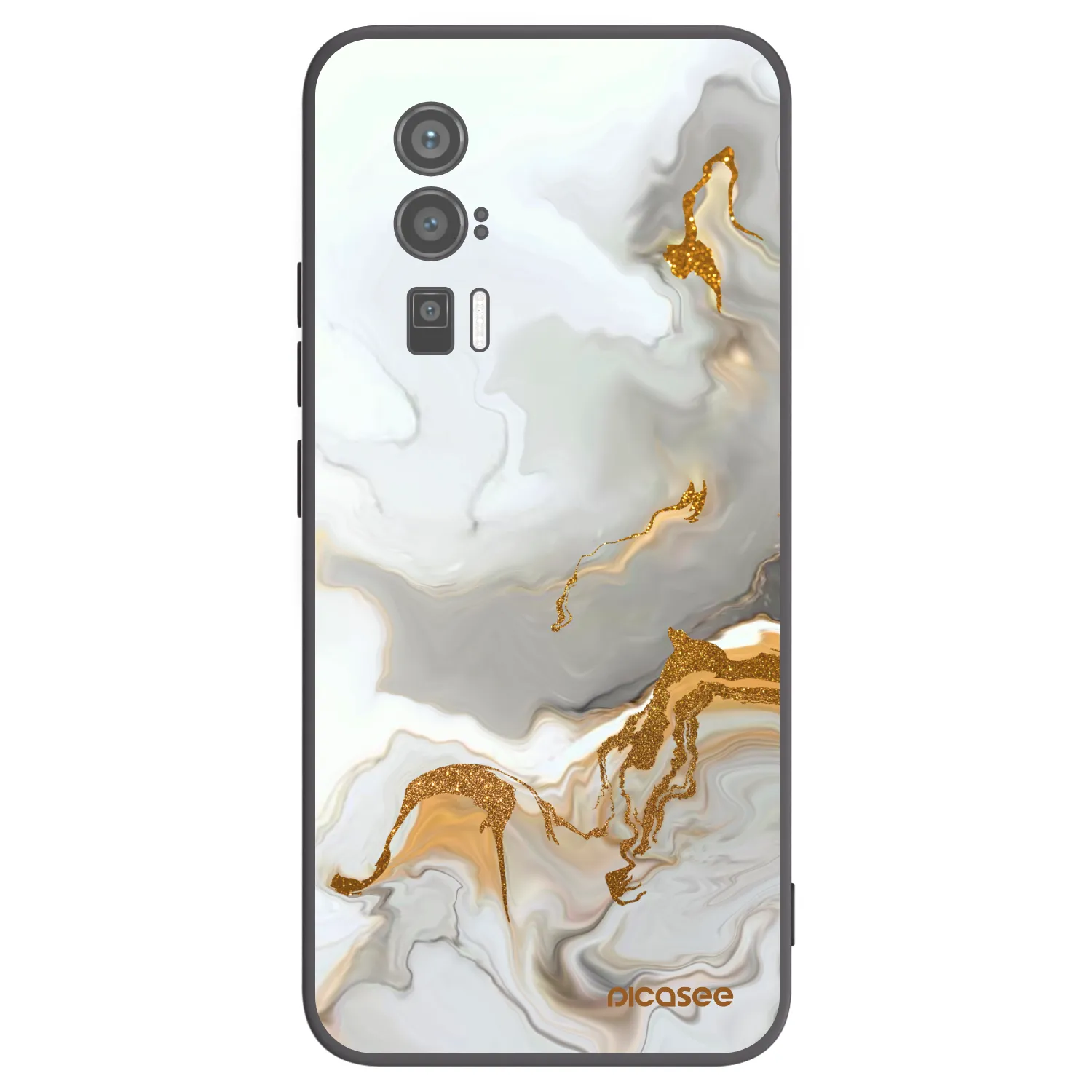 Picasee silikonowe czarne etui na Xiaomi Poco F5 Pro 5G - Her