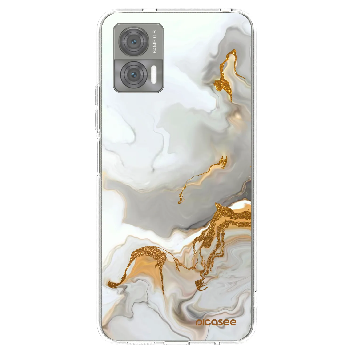 Picasee silikonowe przeźroczyste etui na Motorola Edge 30 Neo - Her