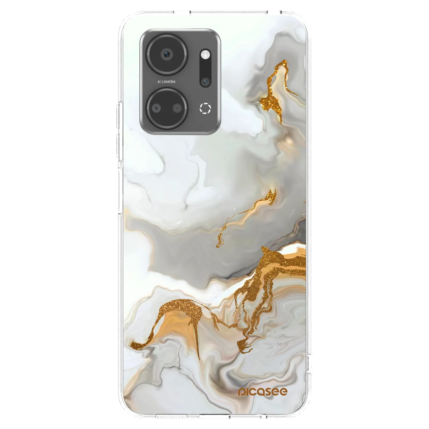 Picasee silikonowe przeźroczyste etui na Honor X7a - Her
