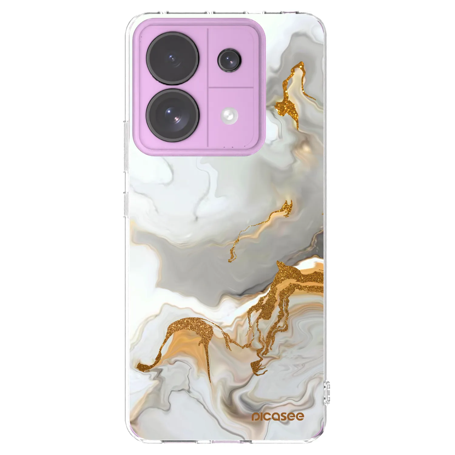 Picasee silikonowe przeźroczyste etui na Xiaomi Redmi Note 13 Pro 5G - Her