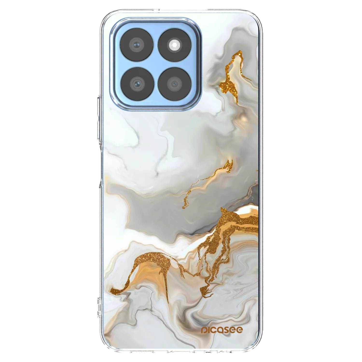 Picasee silikonowe przeźroczyste etui na Honor X8b - Her