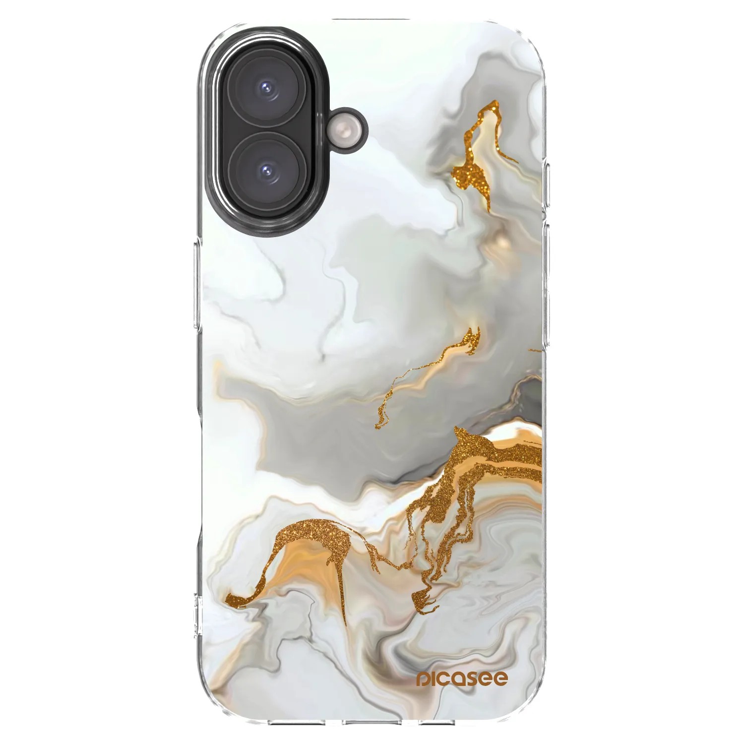 Picasee silikonowe przeźroczyste etui na Apple iPhone 16 - Her