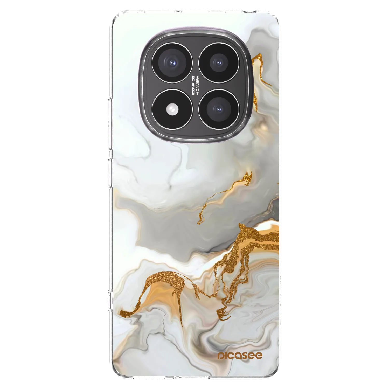 Picasee silikonowe przeźroczyste etui na Xiaomi Redmi Note 14 Pro+ 5G - Her