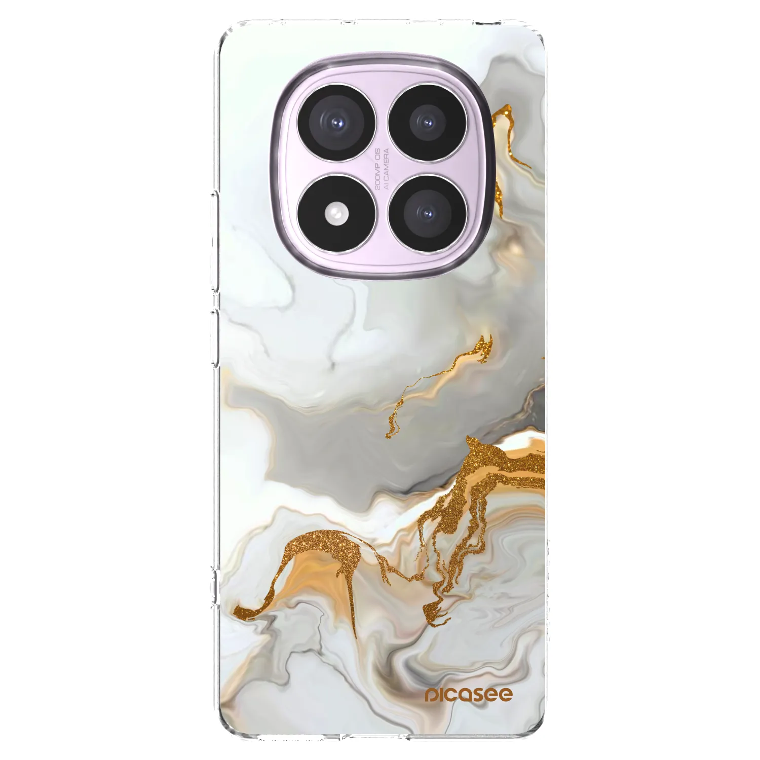Picasee silikonowe przeźroczyste etui na Xiaomi Redmi Note 14 Pro 5G - Her