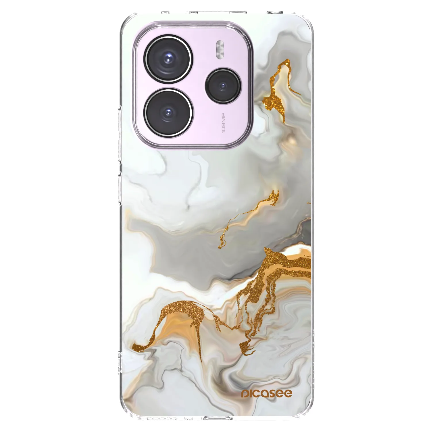 Picasee silikonowe przeźroczyste etui na Xiaomi Redmi Note 14 5G - Her