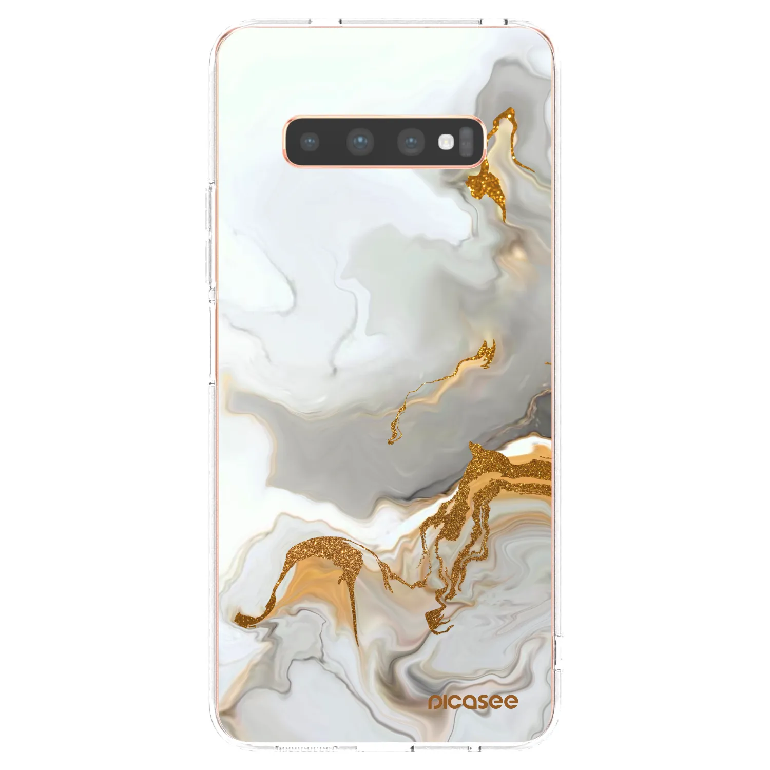 Picasee silikonowe przeźroczyste etui na Samsung Galaxy S10 Plus G975 - Her