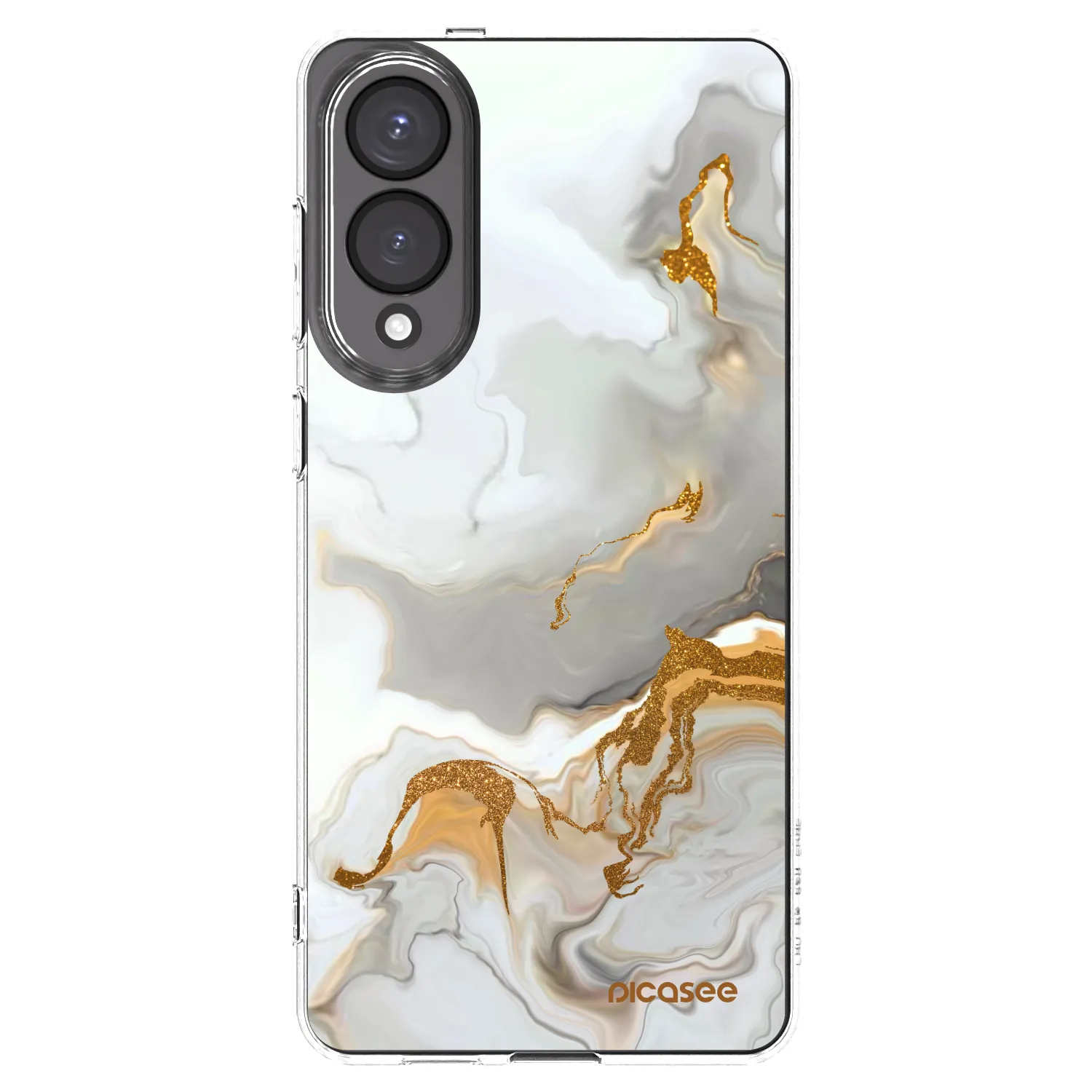 Picasee silikonowe przeźroczyste etui na Samsung Galaxy S25 Edge 5G - Her