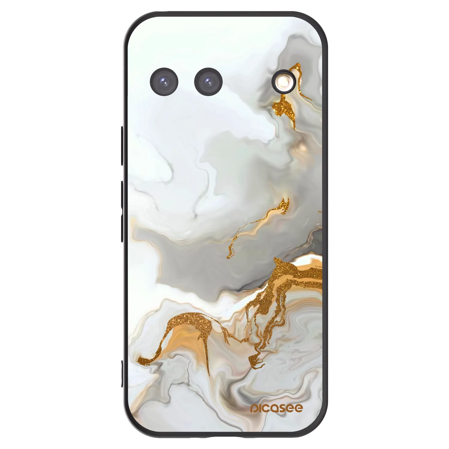 Picasee silikonowe czarne etui na Google Pixel 9 - Her