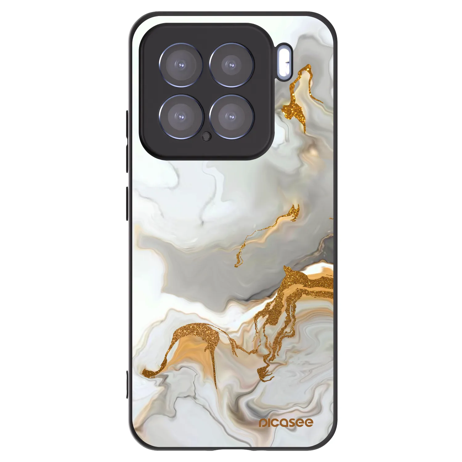 Picasee silikonowe czarne etui na Xiaomi 15 - Her