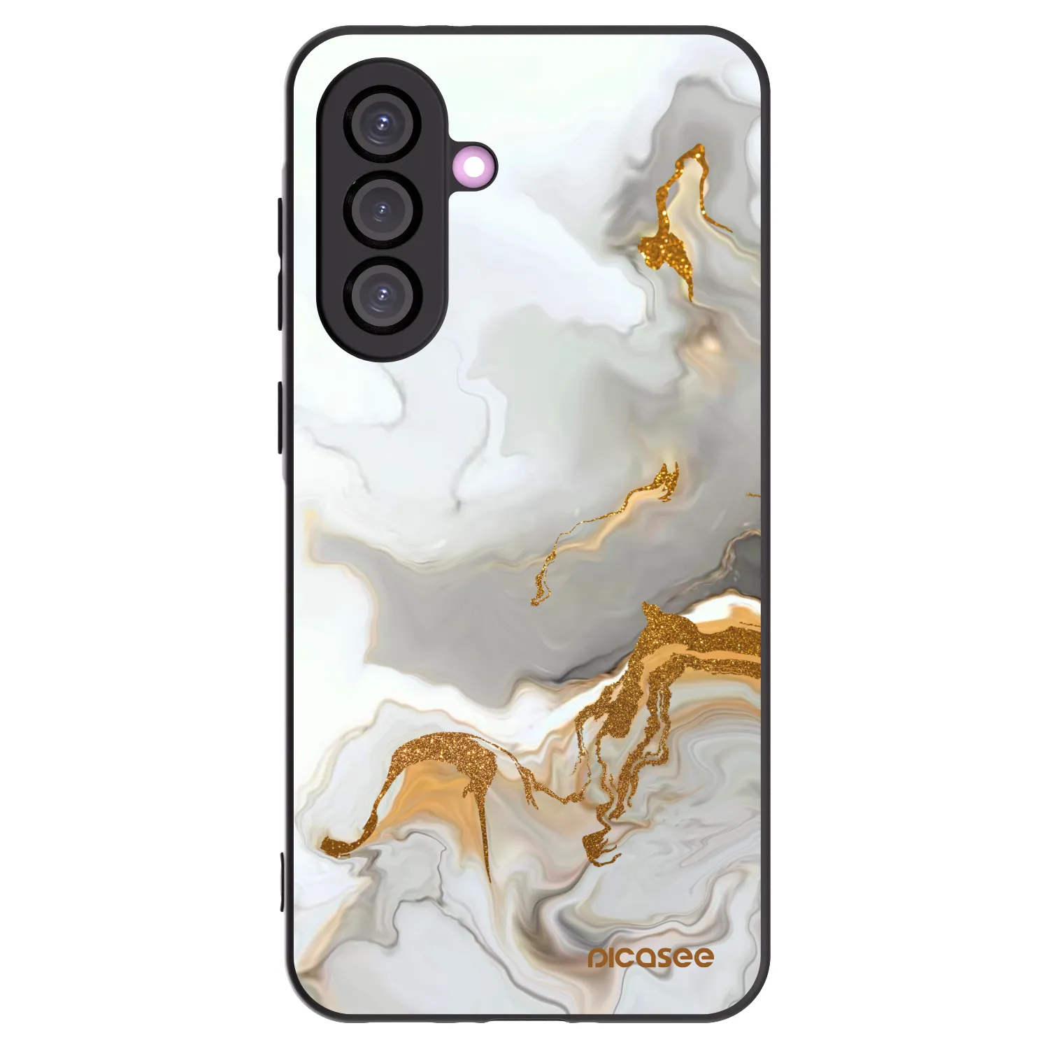 Picasee silikonowe czarne etui na Samsung Galaxy A36 5G - Her