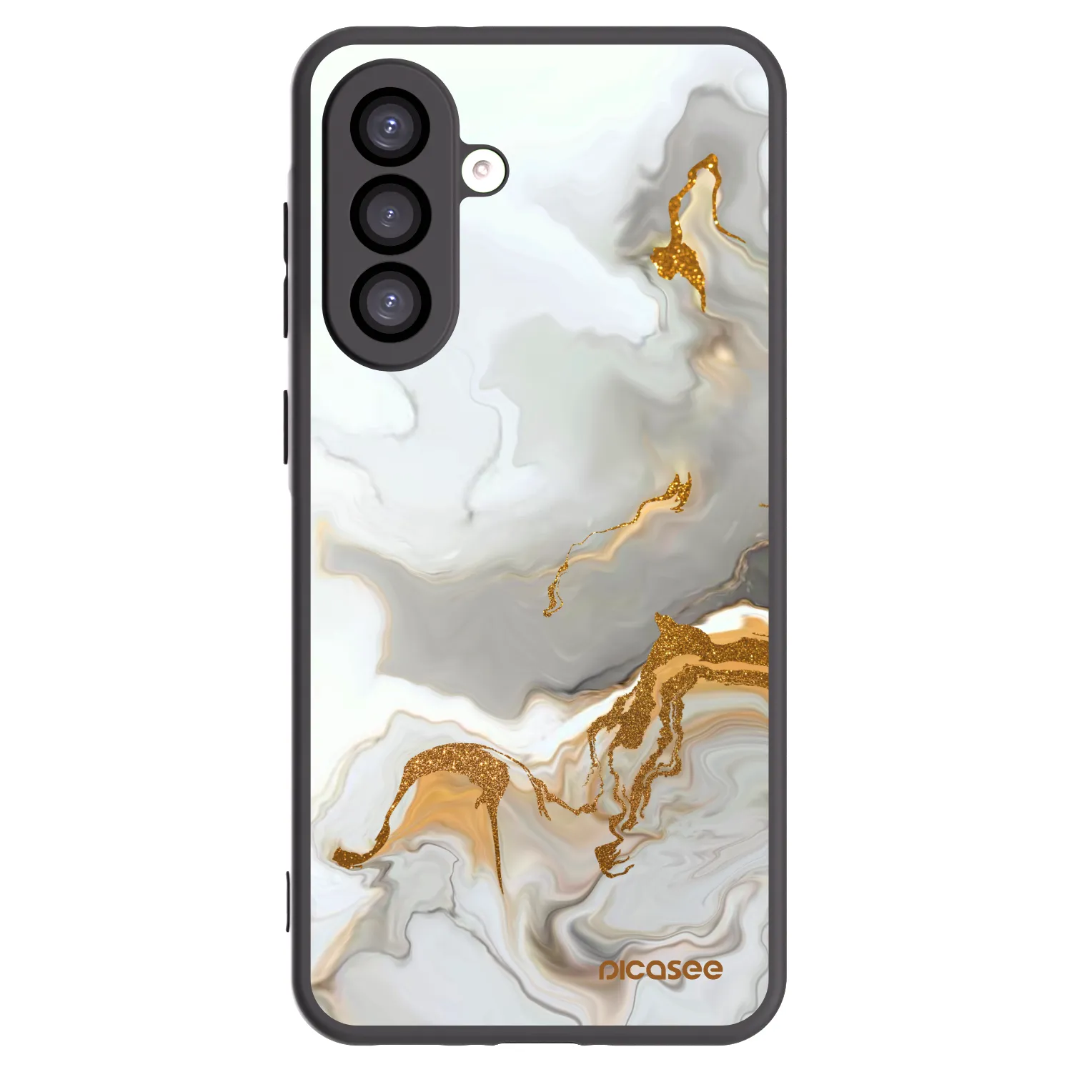 Picasee silikonowe czarne etui na Samsung Galaxy A26 5G A266B - Her