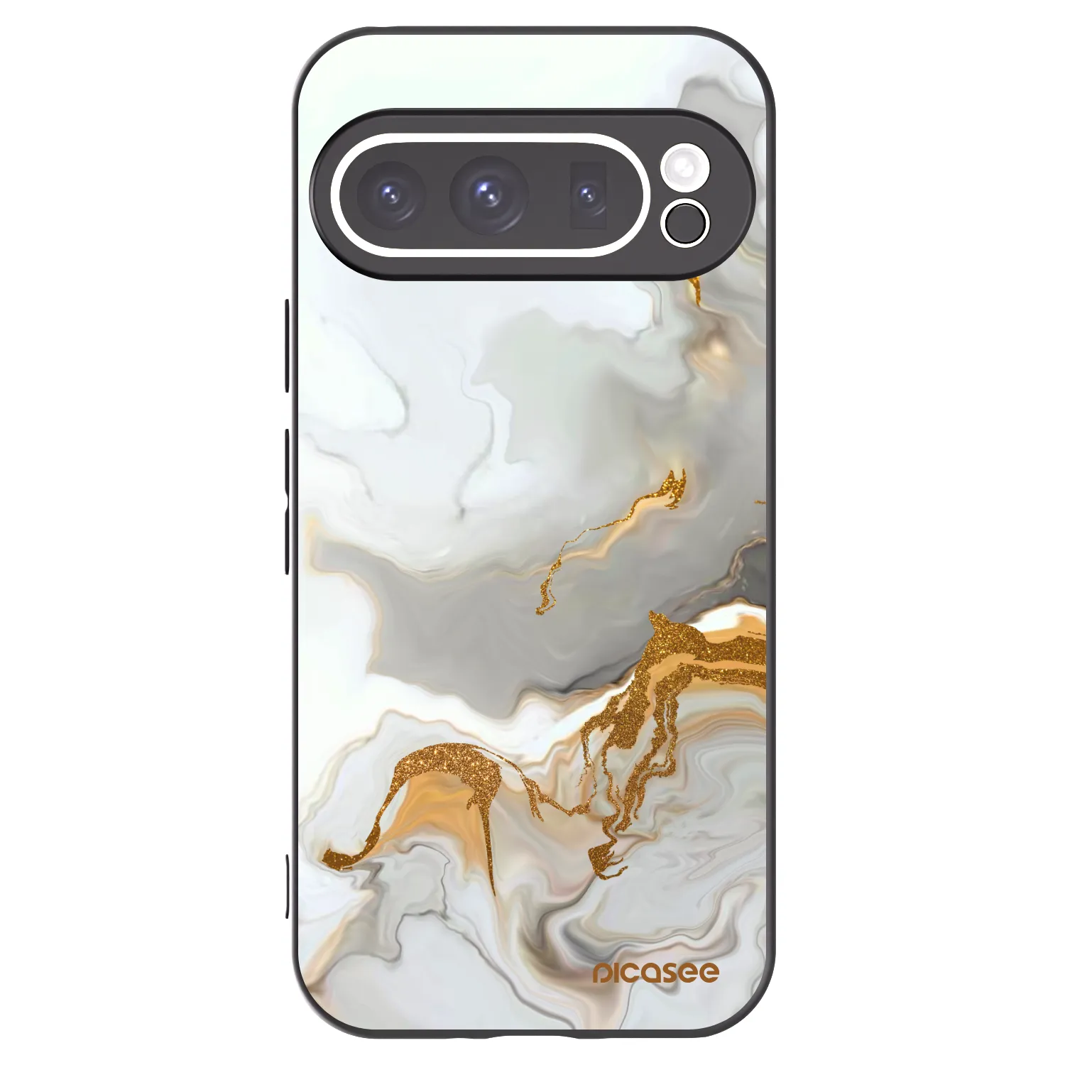 Picasee silikonowe czarne etui na Google Pixel 9 Pro - Her