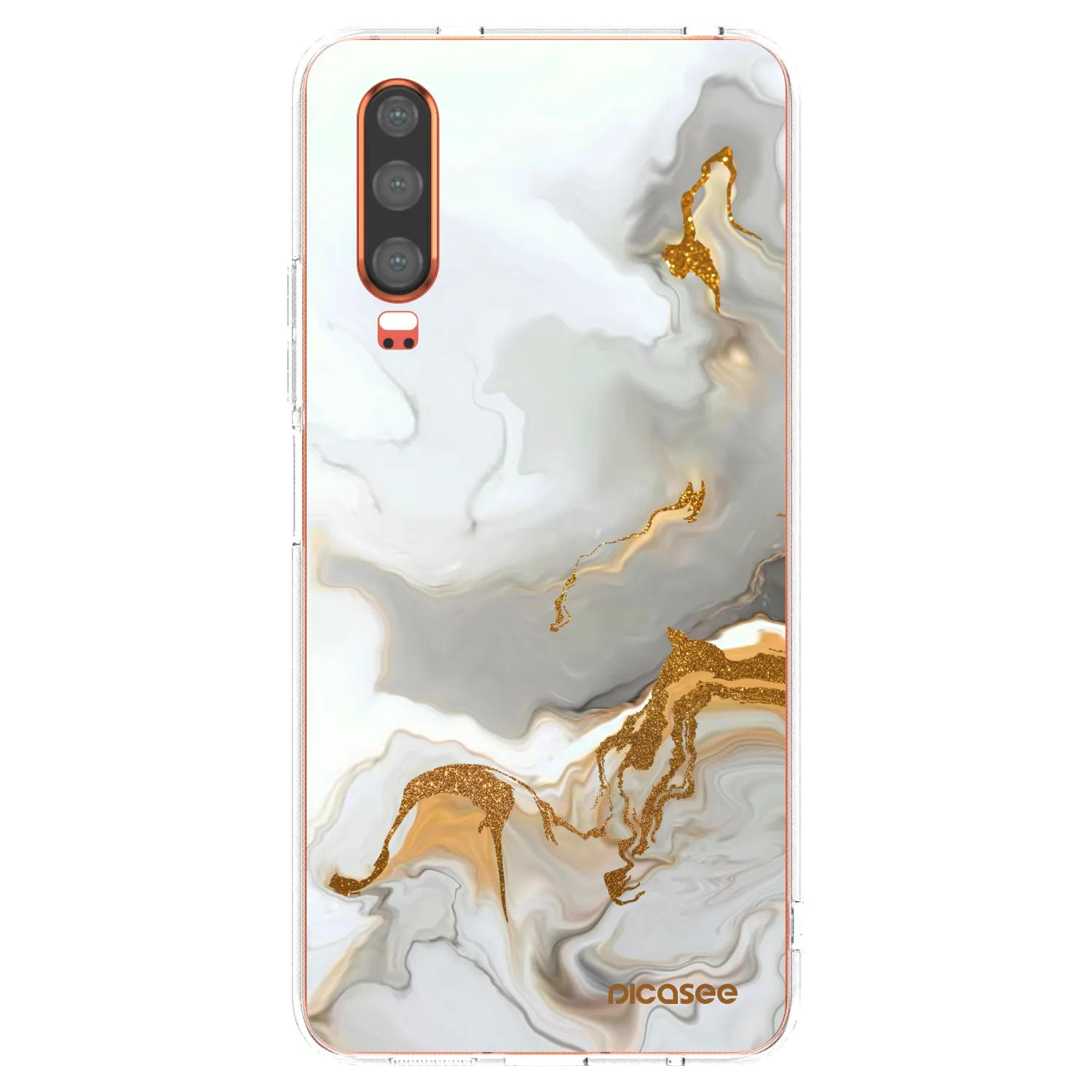 Picasee silikonowe przeźroczyste etui na Huawei P30 - Her