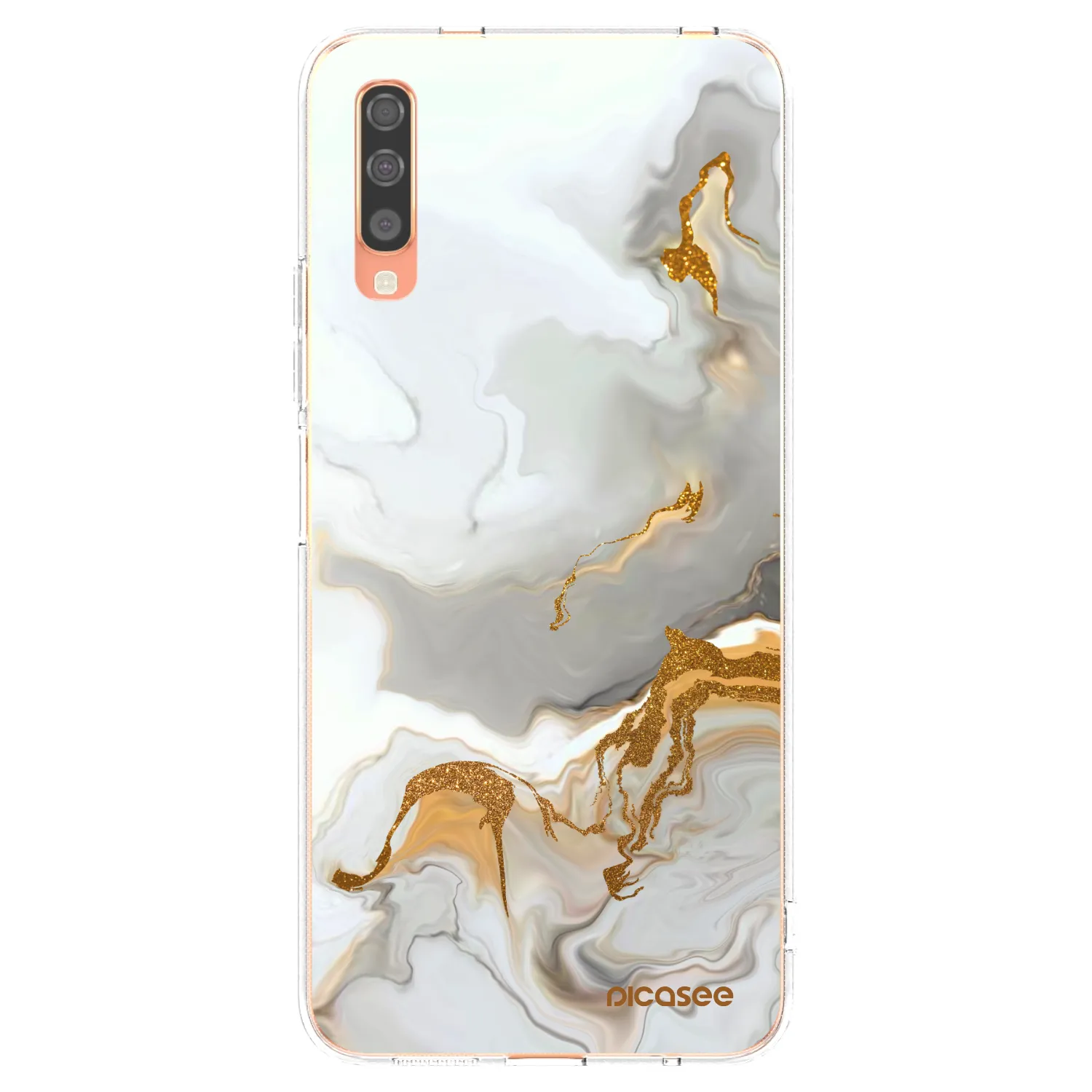 Picasee silikonowe przeźroczyste etui na Samsung Galaxy A70 A705F - Her