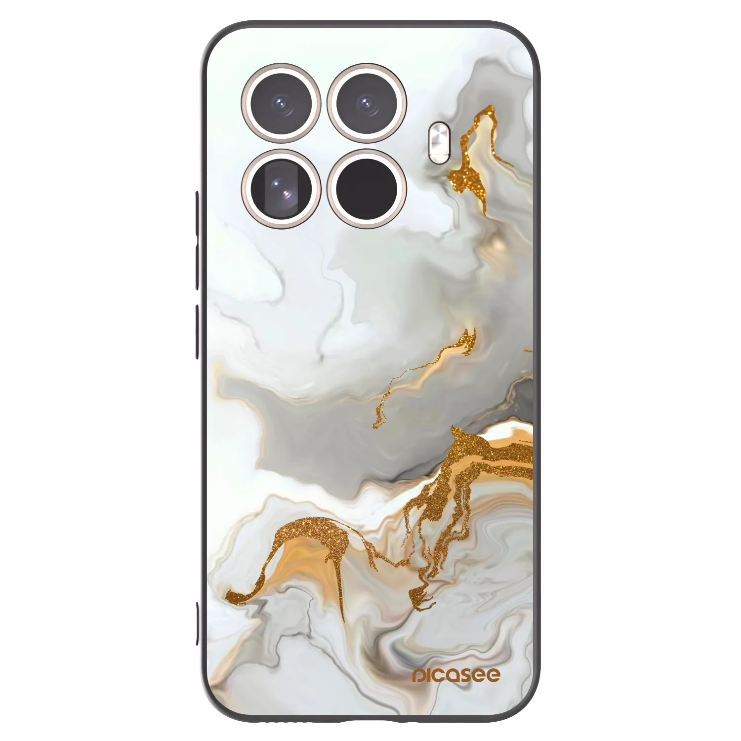 Picasee silikonowe czarne etui na Xiaomi 15T Pro - Her
