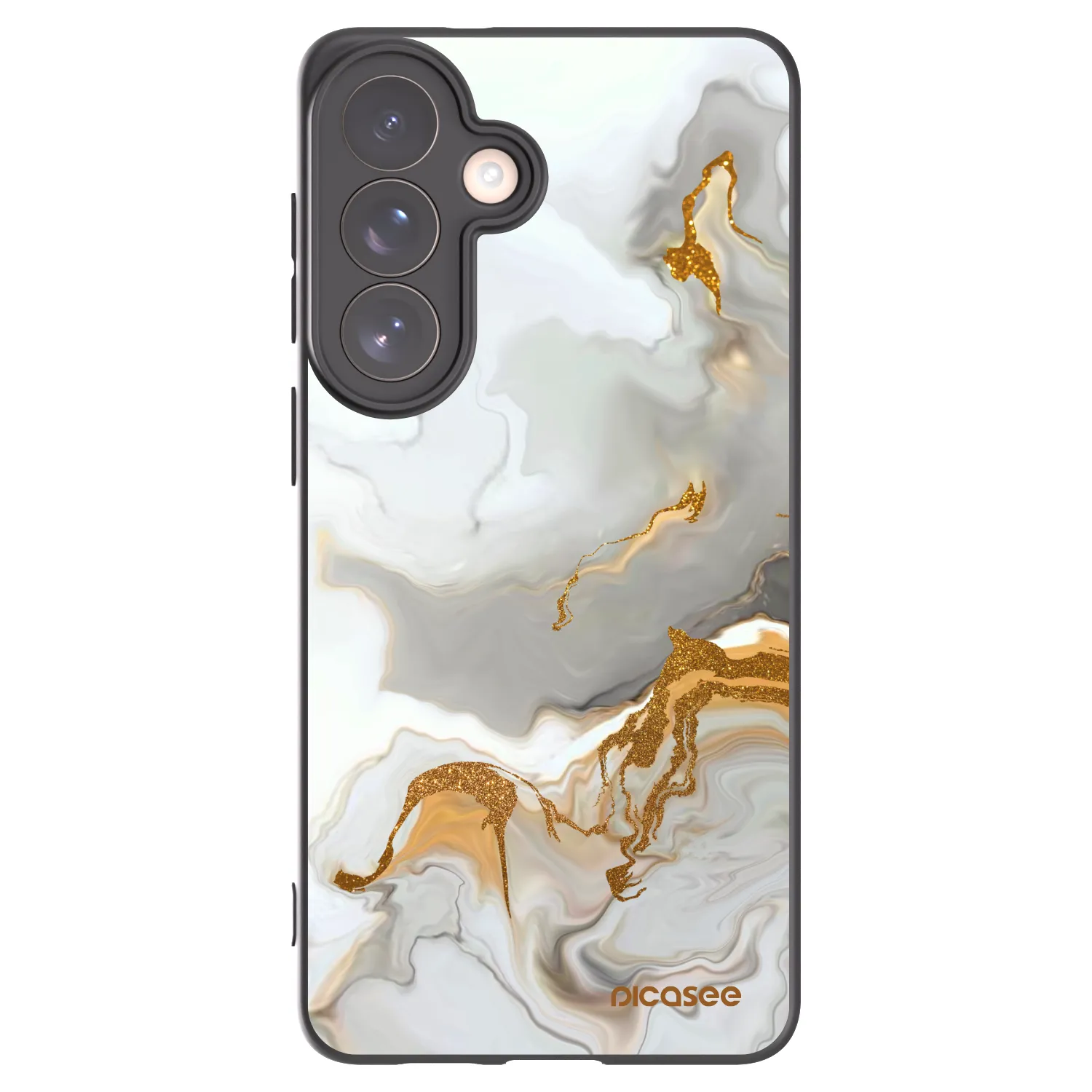 Picasee silikonowe czarne etui na Samsung Galaxy S26+ - Her