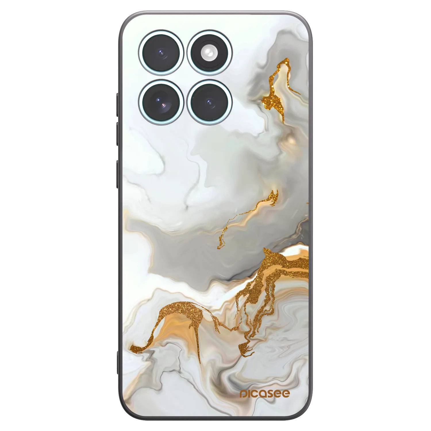 Picasee silikonowe czarne etui na Motorola Edge 70 Fusion - Her