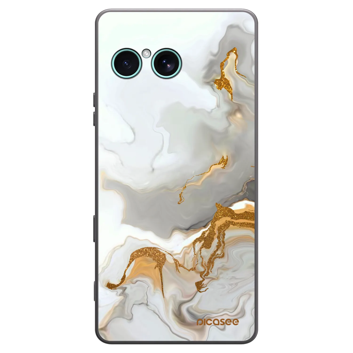 Picasee silikonowe czarne etui na Sony Xperia 10 VII - Her