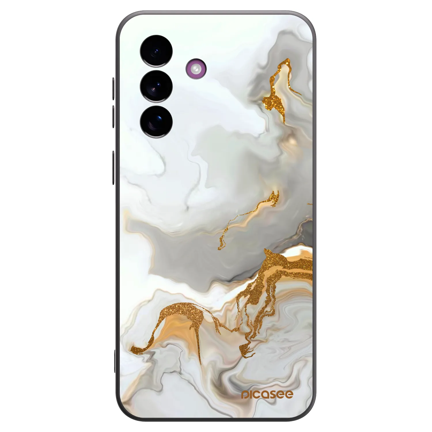 Picasee silikonowe czarne etui na Samsung Galaxy A37 - Her