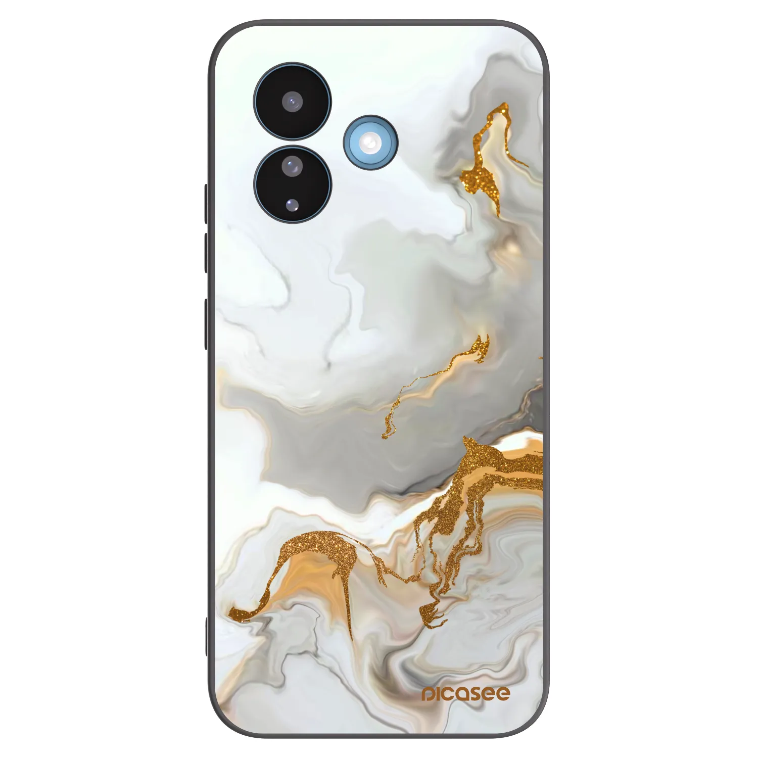 Picasee silikonowe czarne etui na Xiaomi Redmi Note 17 Pro 5G - Her