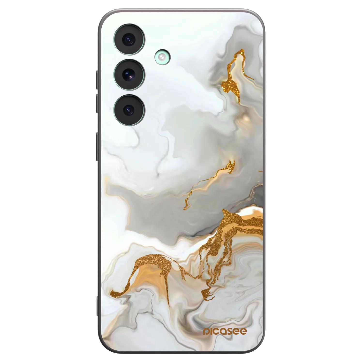 Picasee silikonowe czarne etui na Samsung Galaxy S26 FE - Her