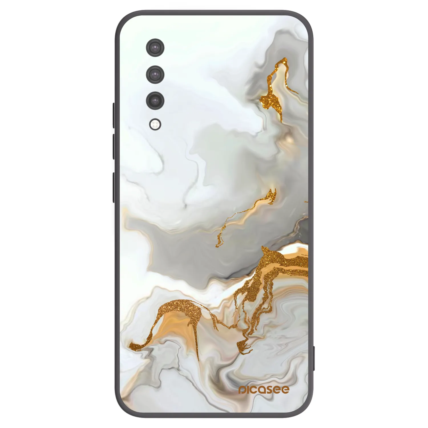 Picasee silikonowe czarne etui na Xiaomi Mi 9 Lite - Her
