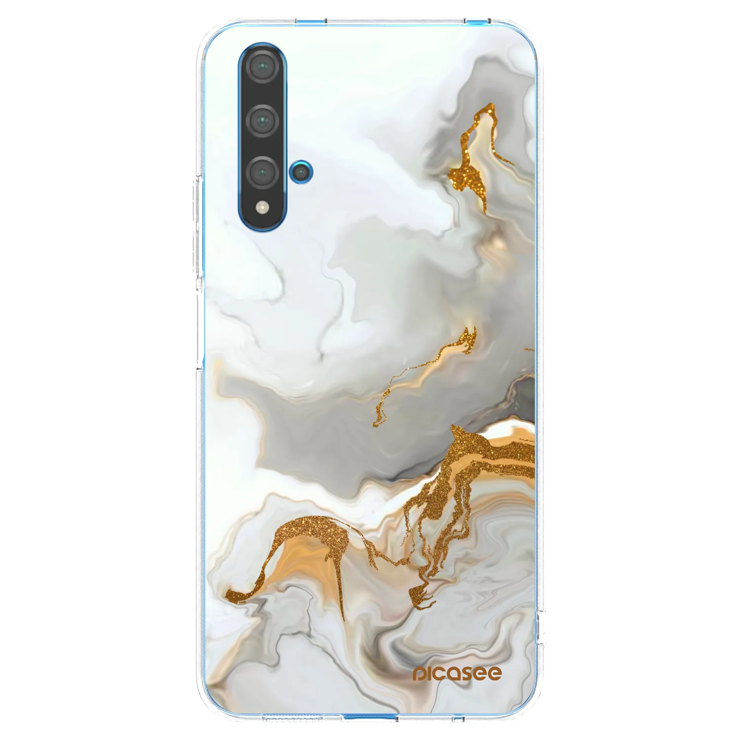 Picasee silikonowe przeźroczyste etui na Huawei Nova 5T - Her
