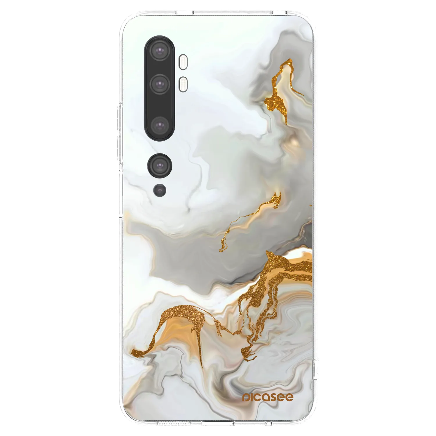 Picasee silikonowe przeźroczyste etui na Xiaomi Mi Note 10 (Pro) - Her