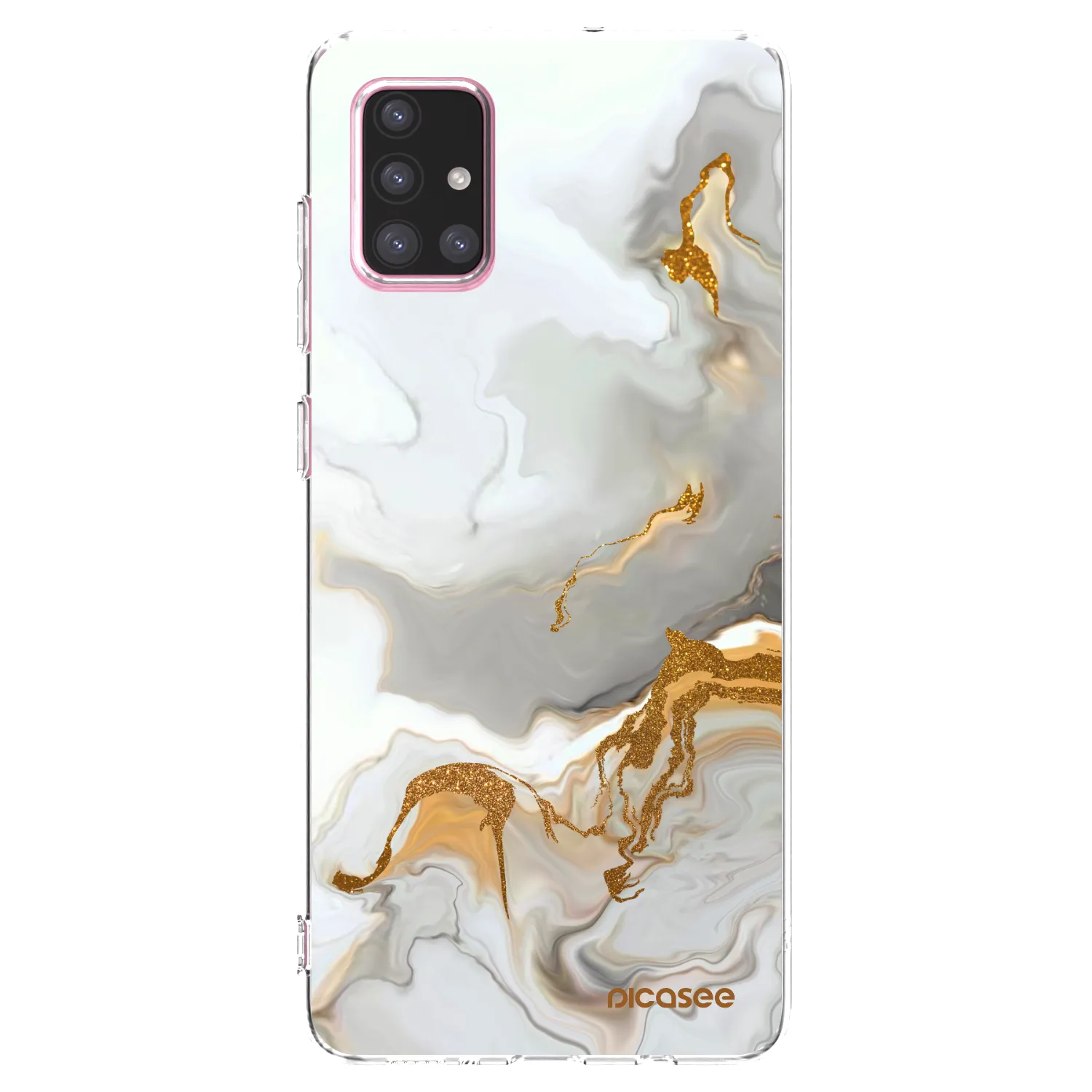 Picasee silikonowe przeźroczyste etui na Samsung Galaxy A71 A715F - Her