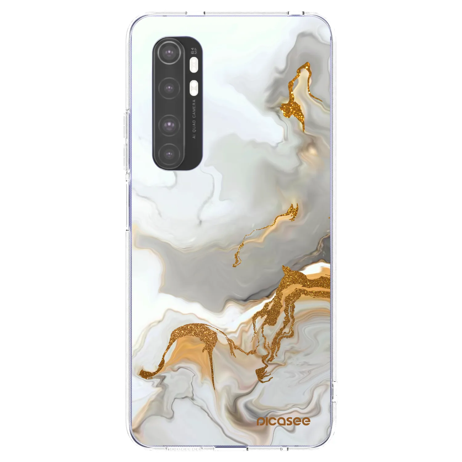 Picasee silikonowe przeźroczyste etui na Xiaomi Mi Note 10 Lite - Her