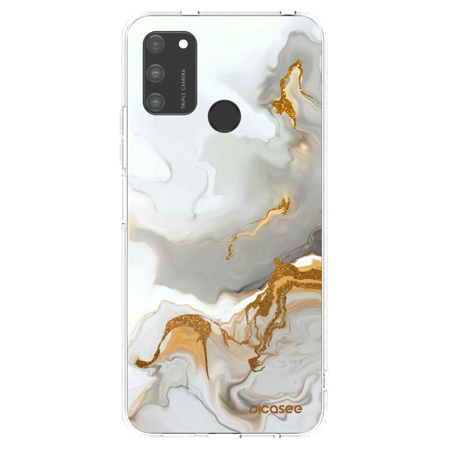 Picasee silikonowe przeźroczyste etui na Honor 9A - Her