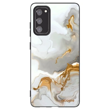 Picasee silikonowe czarne etui na Samsung Galaxy S20 FE - Her