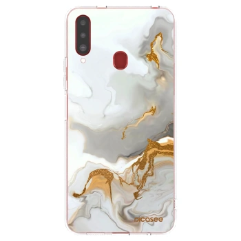 Picasee silikonowe przeźroczyste etui na Samsung Galaxy A20s - Her