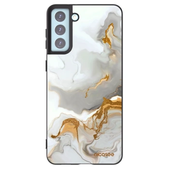 Picasee silikonowe czarne etui na Samsung Galaxy S21+ 5G G996F - Her