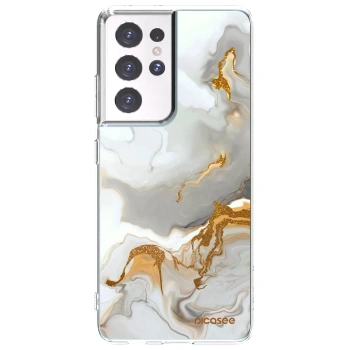 Picasee silikonowe przeźroczyste etui na Samsung Galaxy S21 Ultra 5G G998B - Her