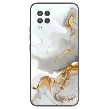 Picasee silikonowe czarne etui na Samsung Galaxy A42 A426B - Her