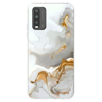 Picasee silikonowe czarne etui na Xiaomi Redmi 9T - Her