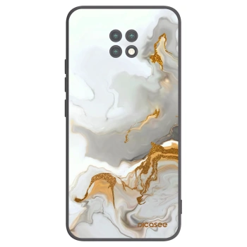 Picasee silikonowe czarne etui na Xiaomi Redmi Note 9T - Her