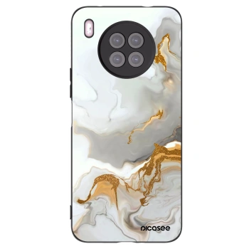 Picasee silikonowe czarne etui na Huawei Nova 8i - Her