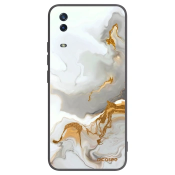 Picasee silikonowe czarne etui na Vivo Y11s - Her