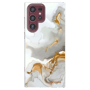 Picasee silikonowe przeźroczyste etui na Samsung Galaxy S22 Ultra 5G - Her