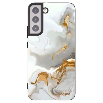 Picasee silikonowe czarne etui na Samsung Galaxy S22+ 5G - Her
